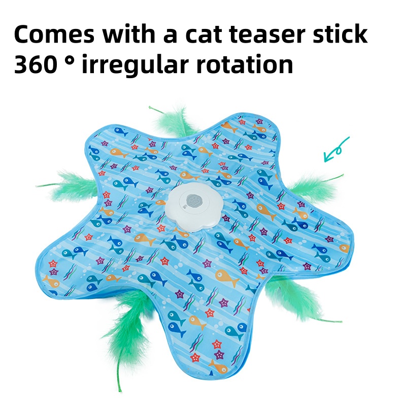 Cat Tunnel Toy - Hareketle Aktifleşen İnteraktif Kedi Oyuncağı Saklambaçlı