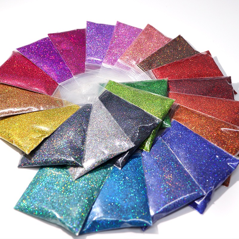 Pet Supplies Application - 10 g/torba 0.2mm Lazer Nail Art