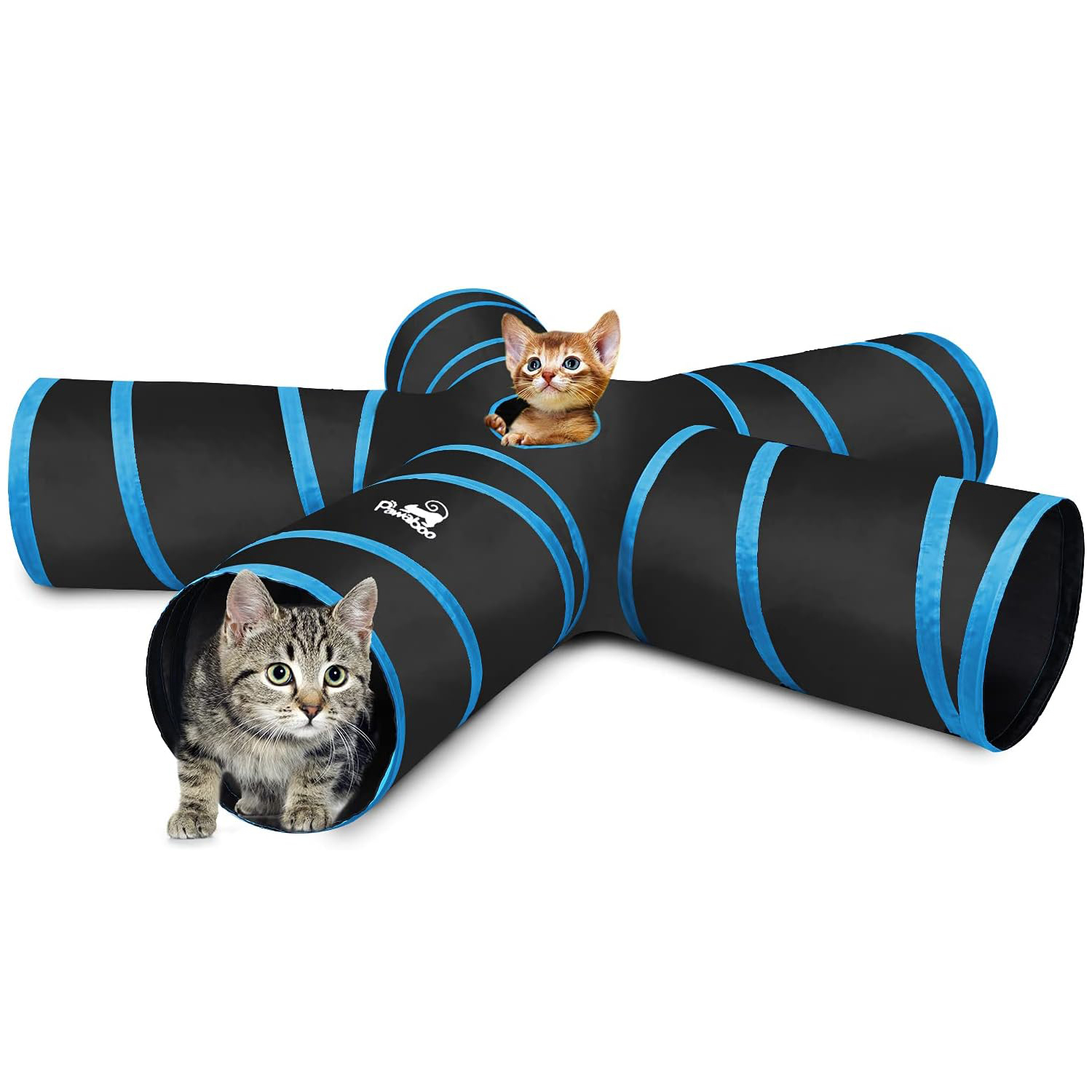 Cat Tunnel Toy - Pawaboo Kedi Oyuncakları Kedi Tüneli Tüpü