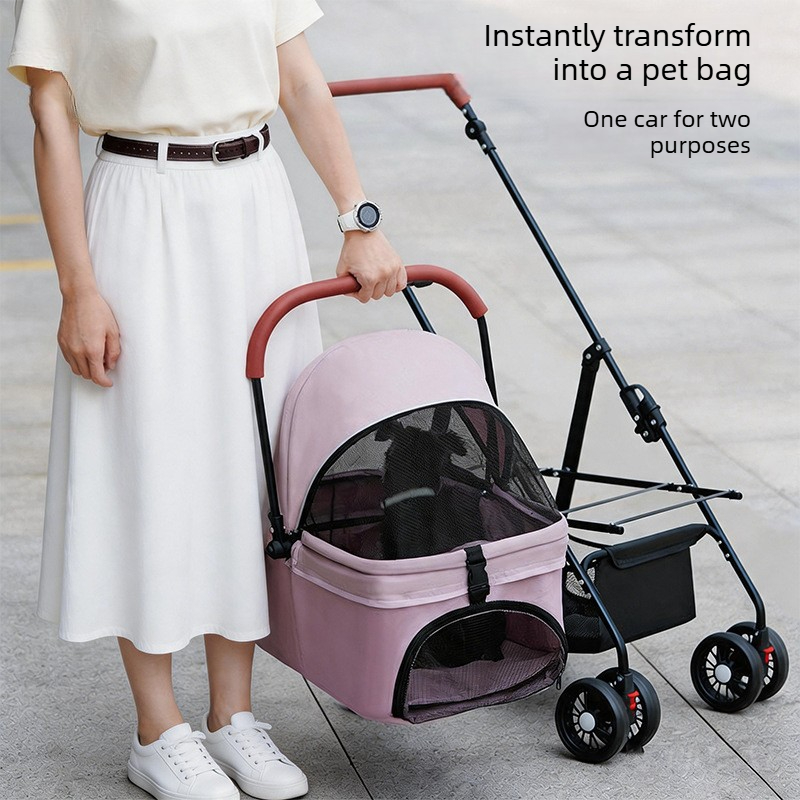 Hafif Katlanabilir Evcil Hayva - Pet Stroller Carrier incelemesi ve fiyatı