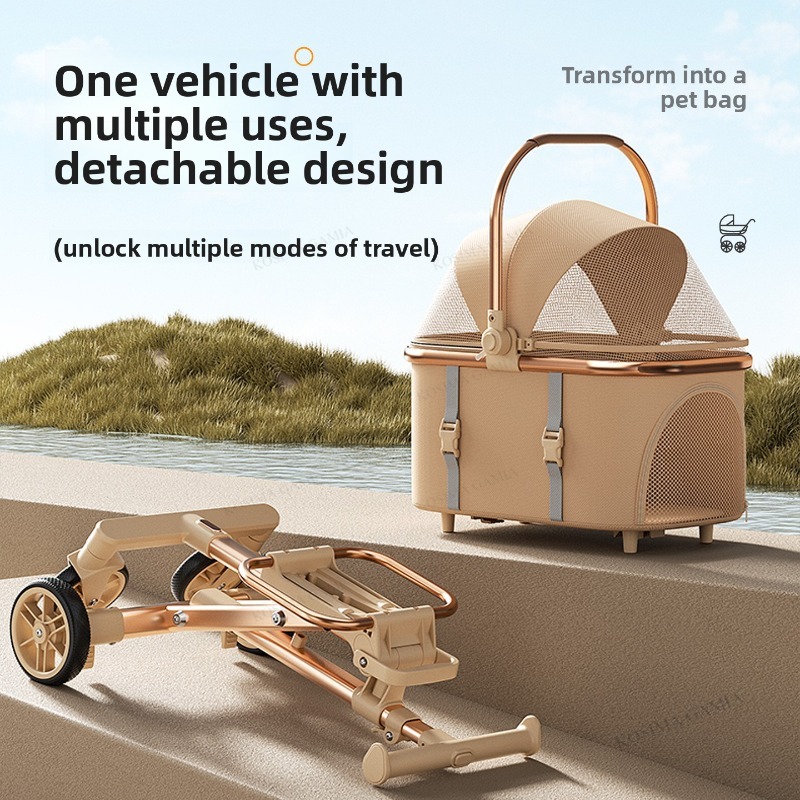 Yeni Ayrılabilir Evcil Hayvan  - Pet Stroller Carrier incelemesi ve fiyatı