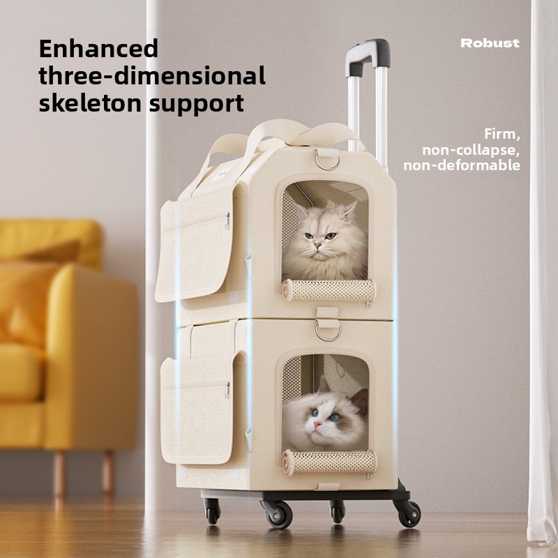2 kat otobüs kedi sırt çantası - Pet Stroller Carrier incelemesi ve fiyatı